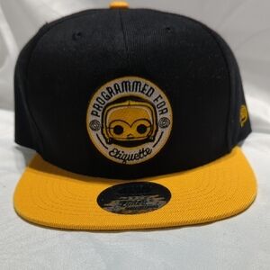 Funko Black and Yellow Star Wars  Kids/ Adult Hat... New, Bright, Amazing!!
